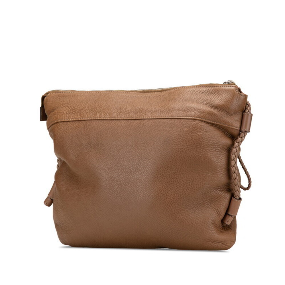 Gucci Bag Shoulder Leather GG Interlocking Brown Crossbody Brown